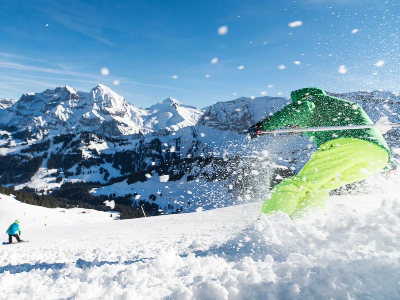 Ski und Snowboard Tageskarte Tschentenalp