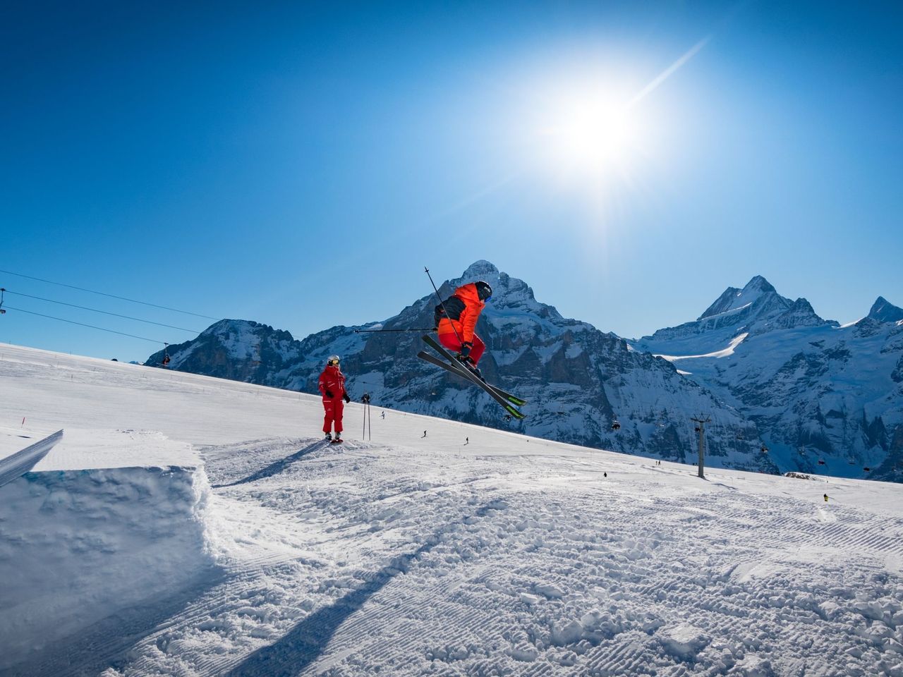 Privatunterricht Ski und Snowboard Grindelwald First für Kinder und Erwachsene
