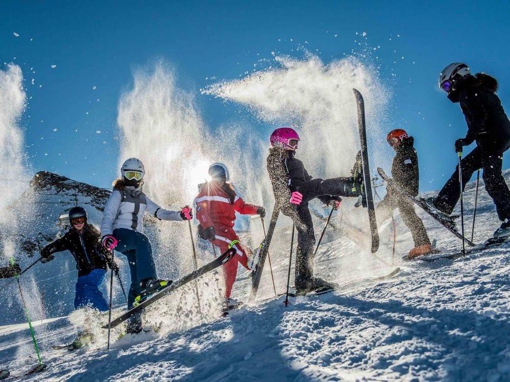 Skischule für Fortgeschrittene inkl. Mittagessen Sunnegga