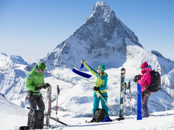 Black Gate Ski Tour Zermatt guided: Private or group