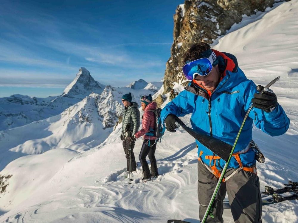 Fluehorn ski tour for beginners Zermatt guided: Private or group