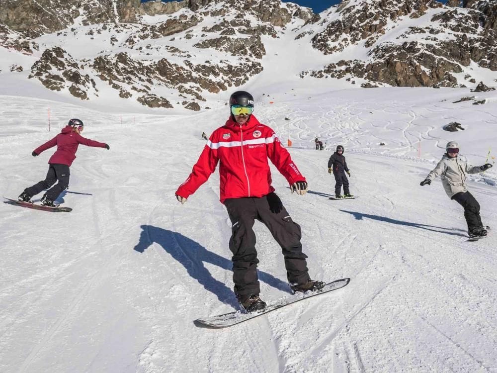 Snowboard Kurs Zermatt Gruppenunterricht