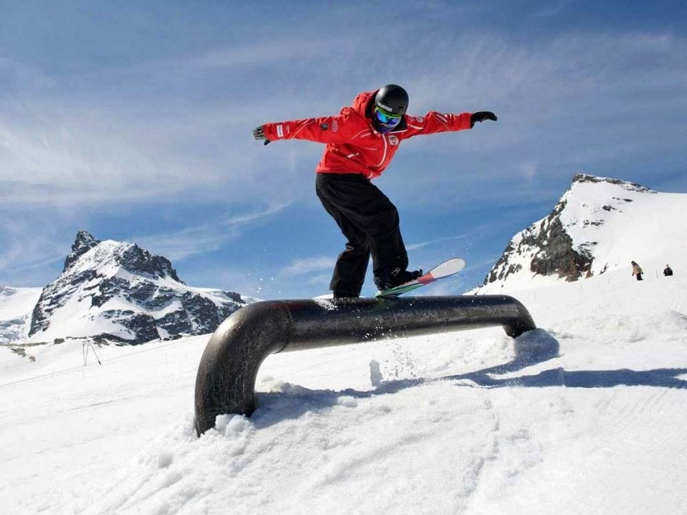 Freestyle Snowboard Privatkurs Zermatt