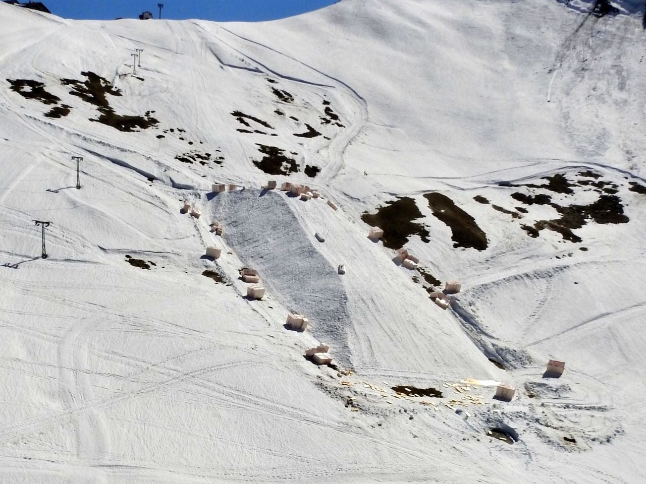 Skifahren im Herbst Snowfarming Adelboden