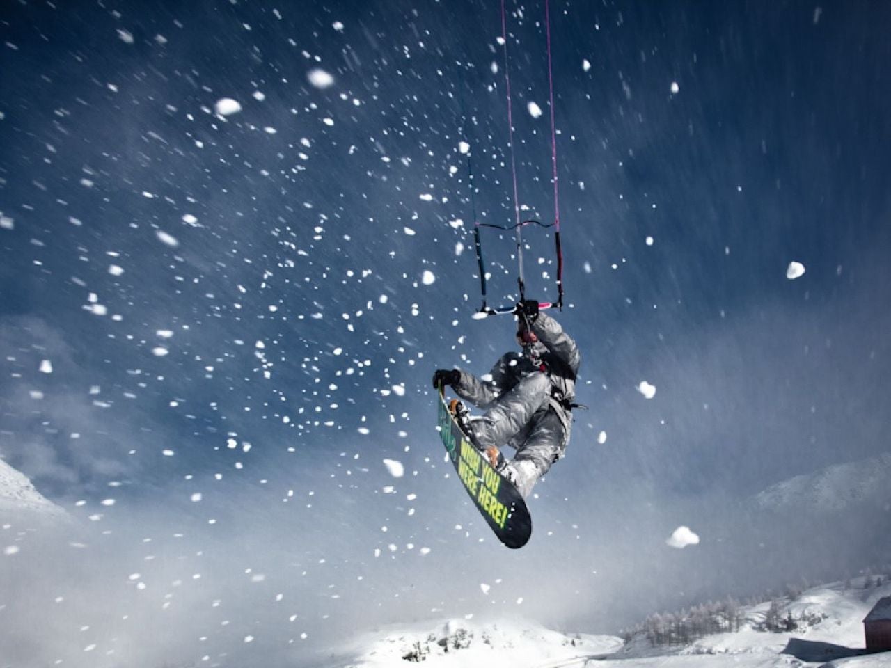 Snowkite Übergangskurs Simplonpass