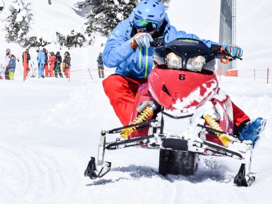 Schneemobil, Moonbike und Bobsla fahren im SnowXpark Engelberg Titlis