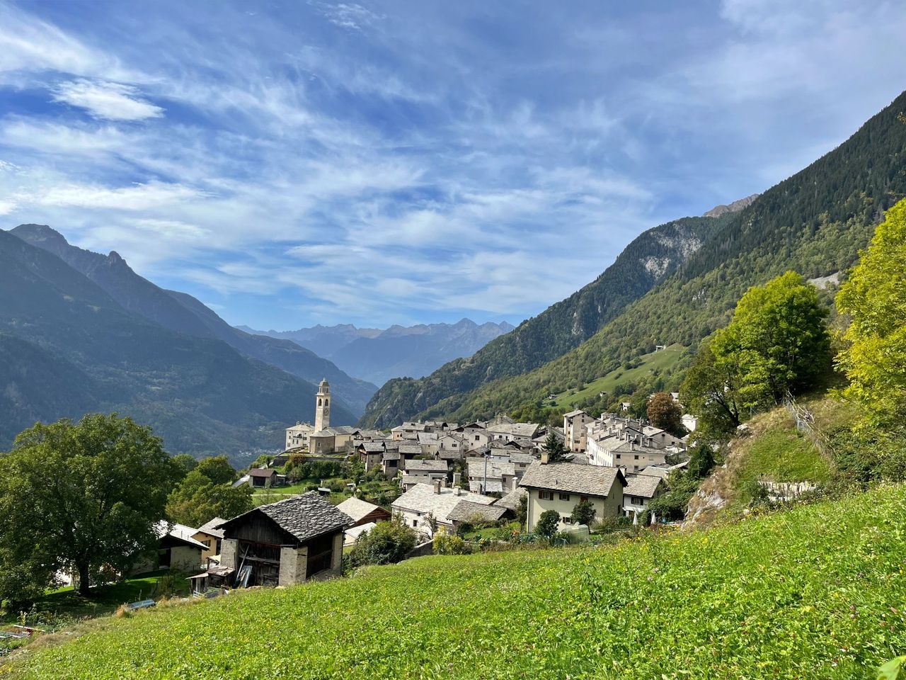 Tagesausflug nach Soglio Maloja Passfahrt ab St. Moritz