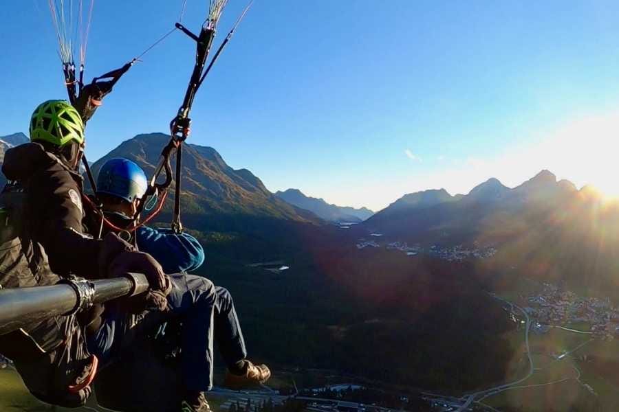 Samedan Adrenalin Junkie Gleitschirmfliegen