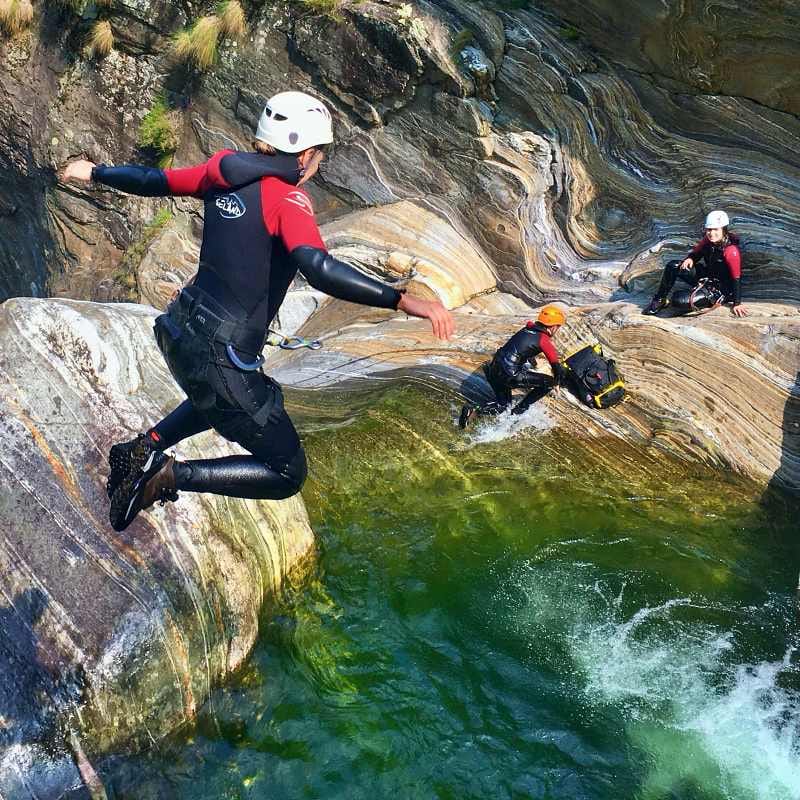 Maggiatal Val Grande Canyoning für Anfänger