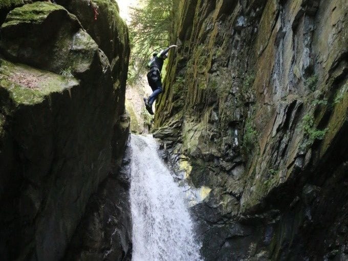 Maggiatal Val Grande Canyoning für Anfänger ab Gordevio