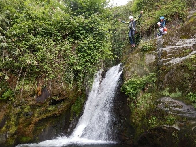 Val di Vira Canyoning Schnuppertour für Anfänger und Familien