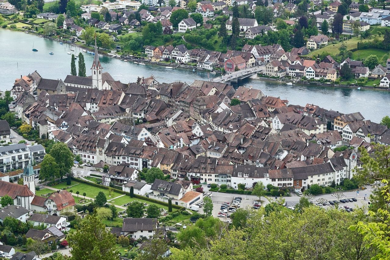 Bahnticket zwischen Schaffhausen und Romanshorn  