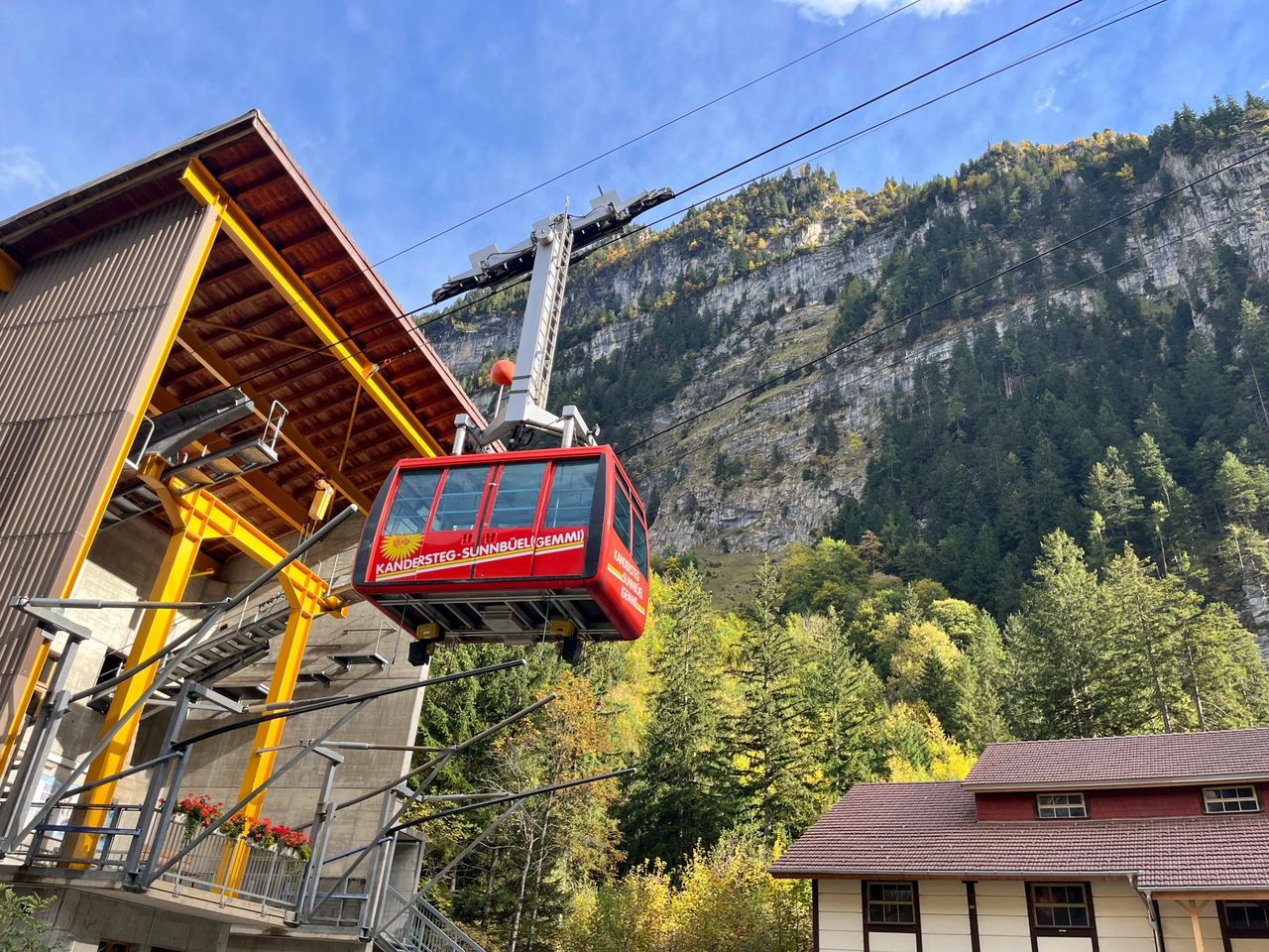 Ticket Sunnbüel cable car from Kandersteg