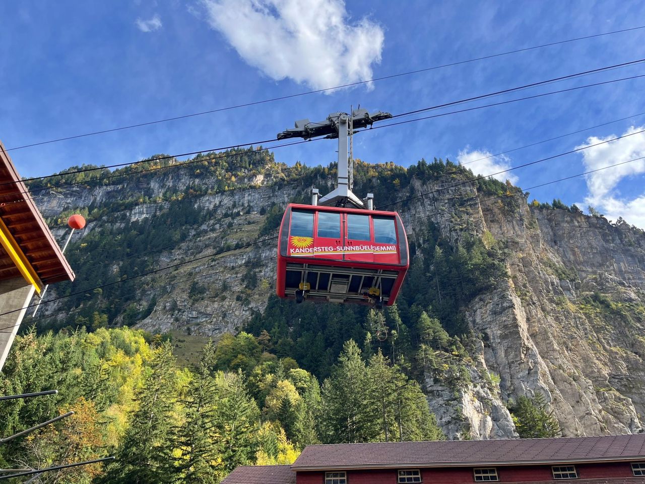 Ticket Sunnbüel cable car from Kandersteg