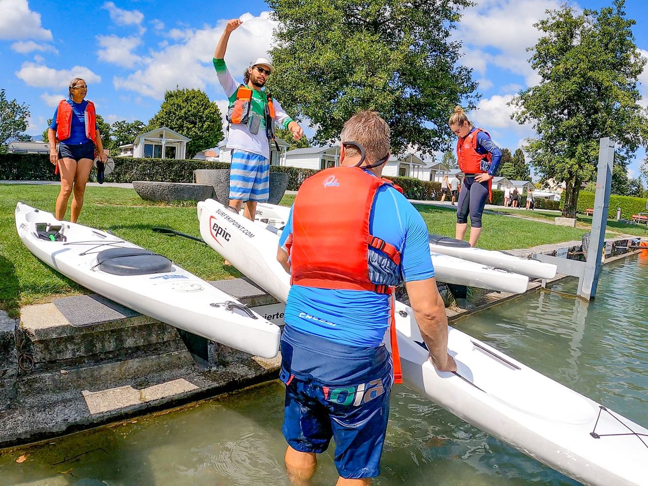 Surfski Schnupperkurs in Därligen
