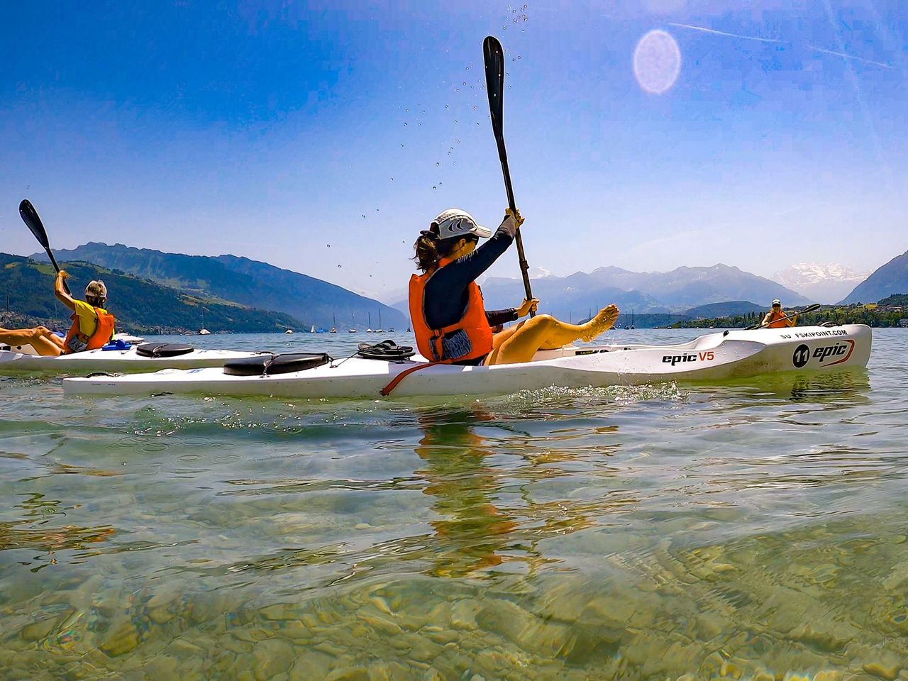 Surfski Schnupperkurs in Därligen