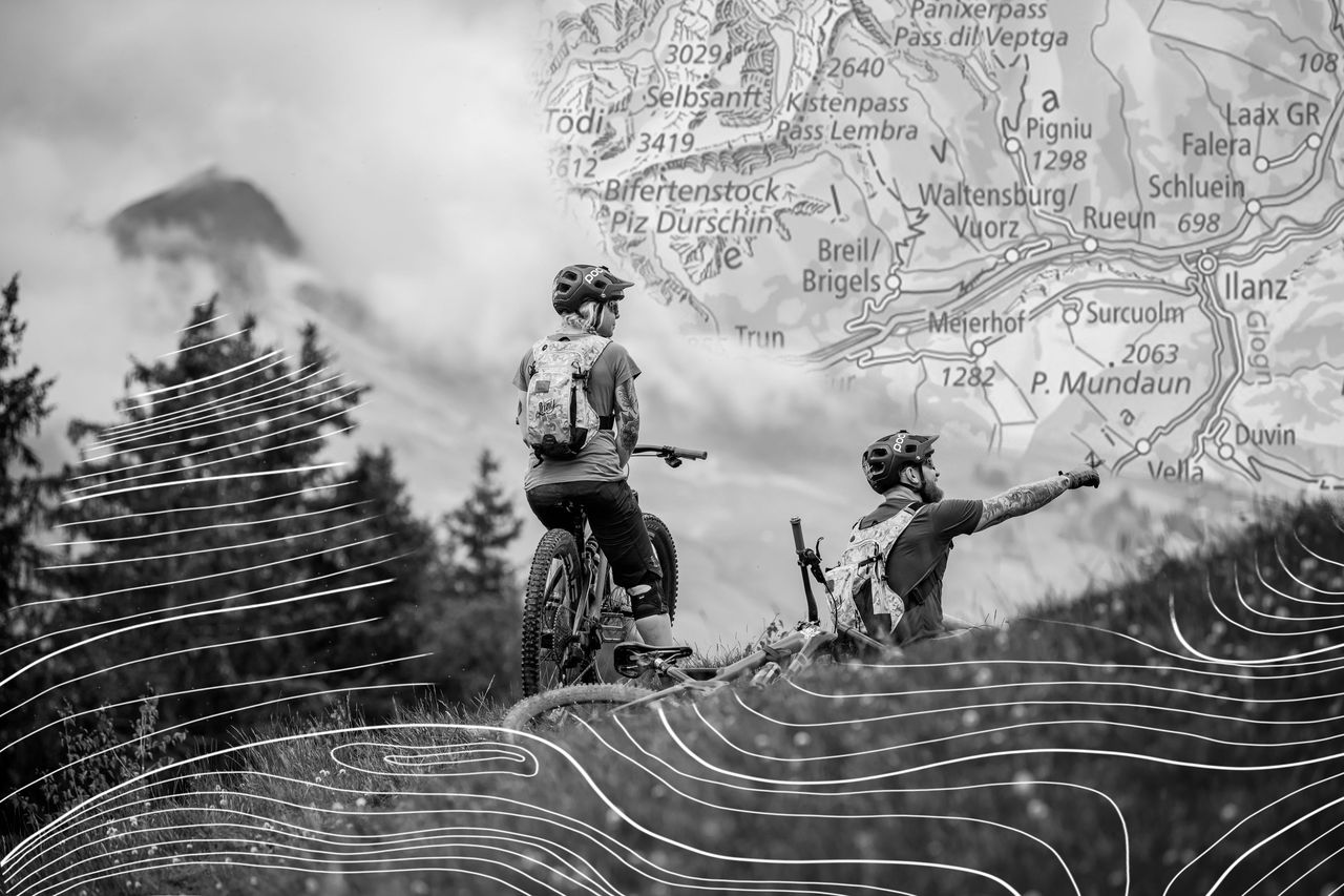 MTB Coaching oder Guiding halbtags in der Region Surselva und Flims