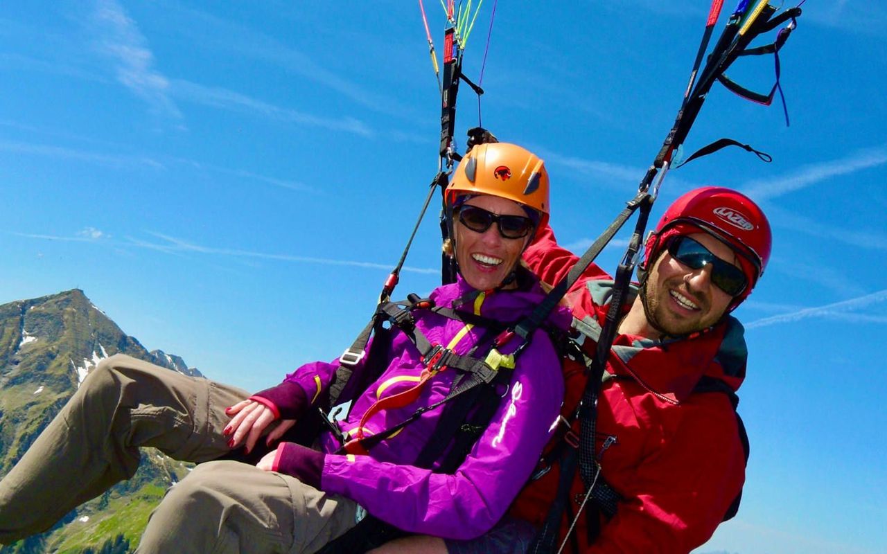 Beatenberg Gleitschirmfliegen im Tandem ab Interlaken