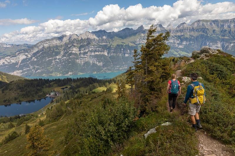 Kulinarische Wanderung “Höhen-Route Flumserberg” mit Rodelbahn oder Sesselbahn Chrüz