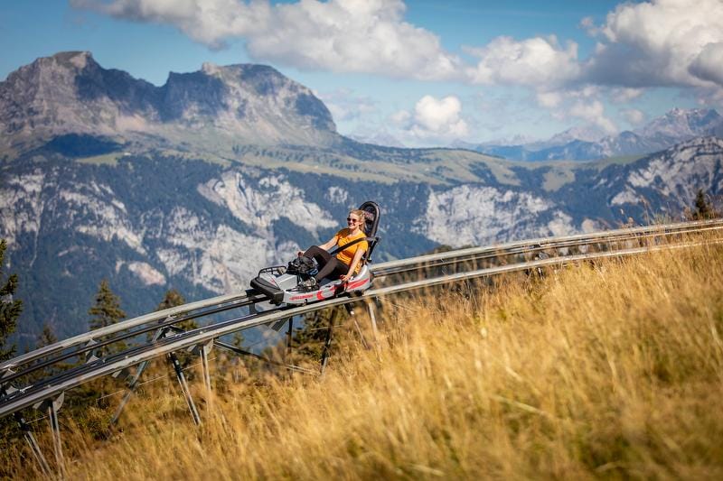Kulinarische Wanderung “Höhen-Route Flumserberg” mit Rodelbahn oder Sesselbahn Chrüz