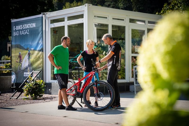 E-Bike und Therme: Wellness und E-Bike in Bad Ragaz