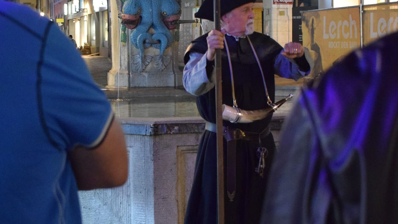 “Nachtwächter” Historische Stadtführung Winterthur