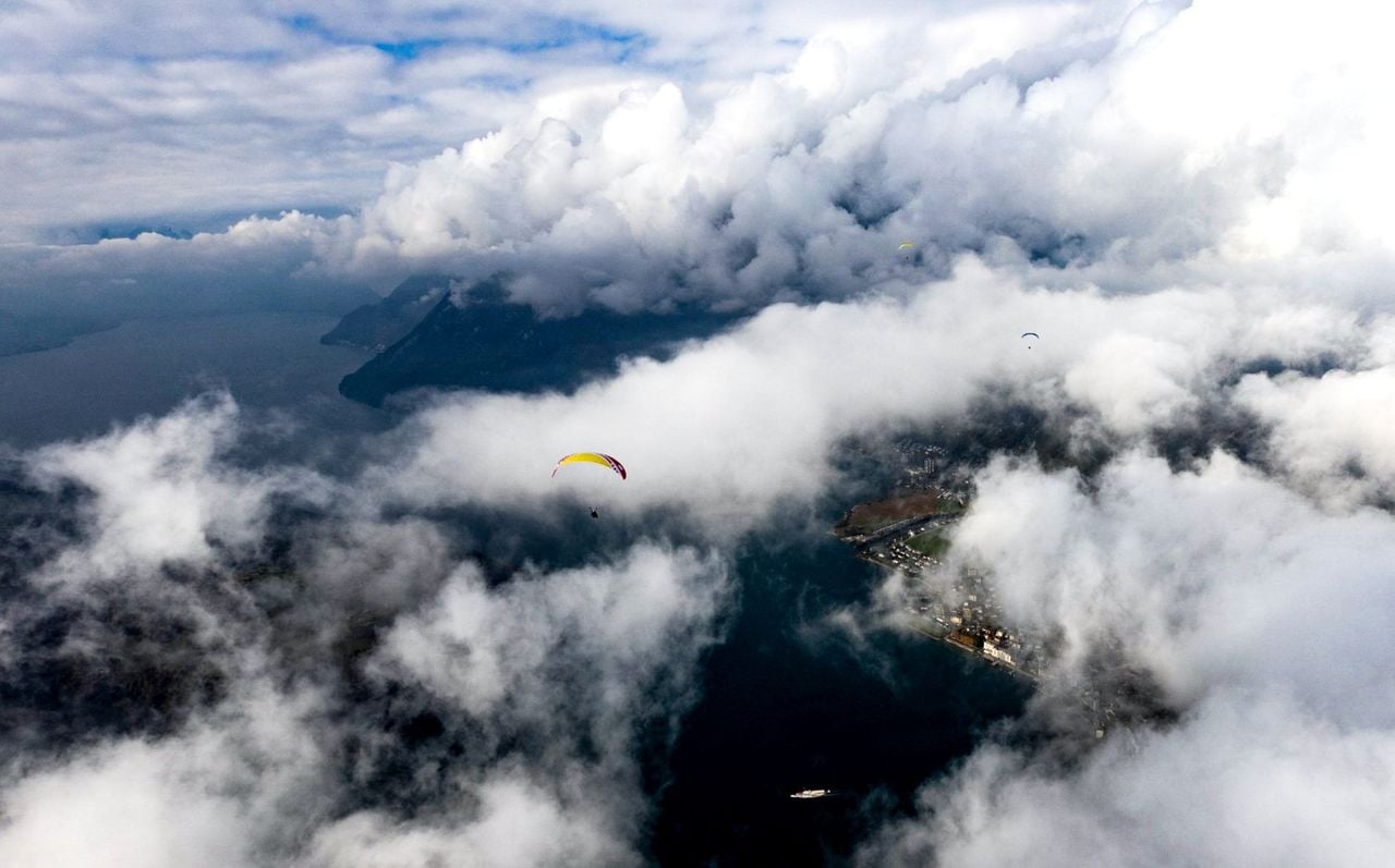Fronalpstock Gleitschirmfliegen Tandem