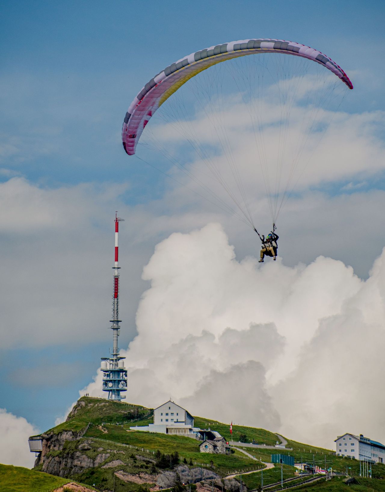 Rigi Gleitschirmfliegen Tandem