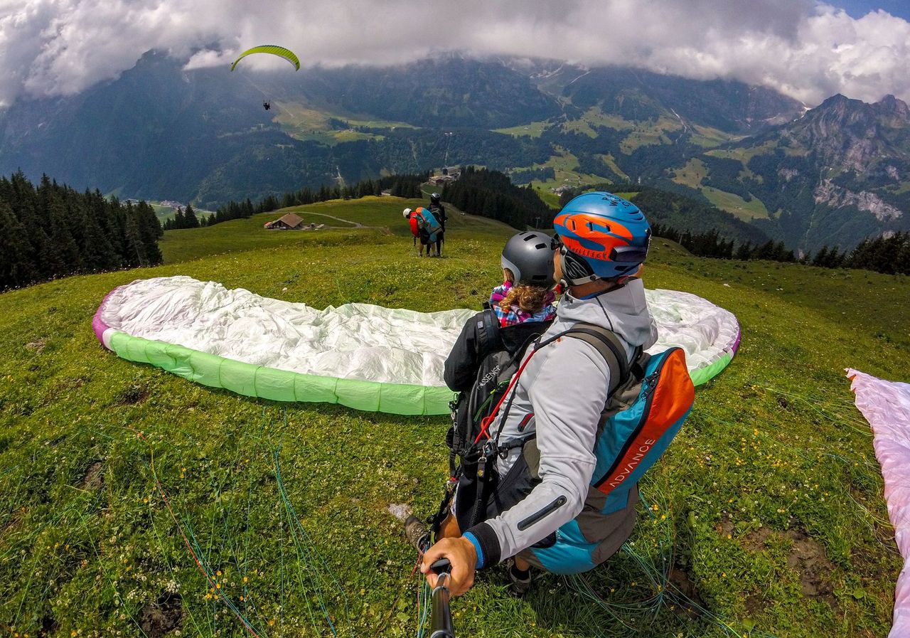 Urmiberg Gleitschirmfliegen Vierwaldstättersee Region