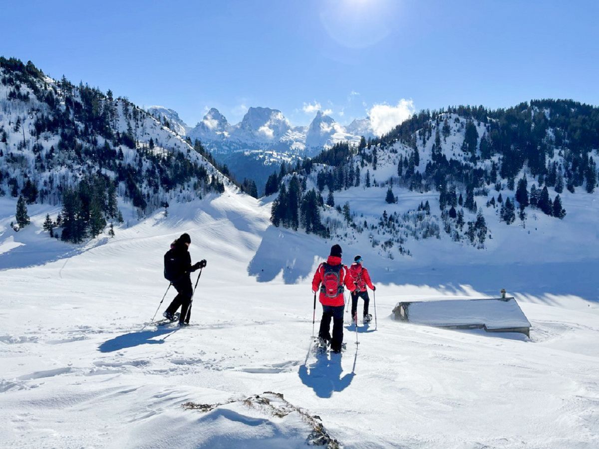 Schneeschuhwanderung in Wildhaus Toggenburg