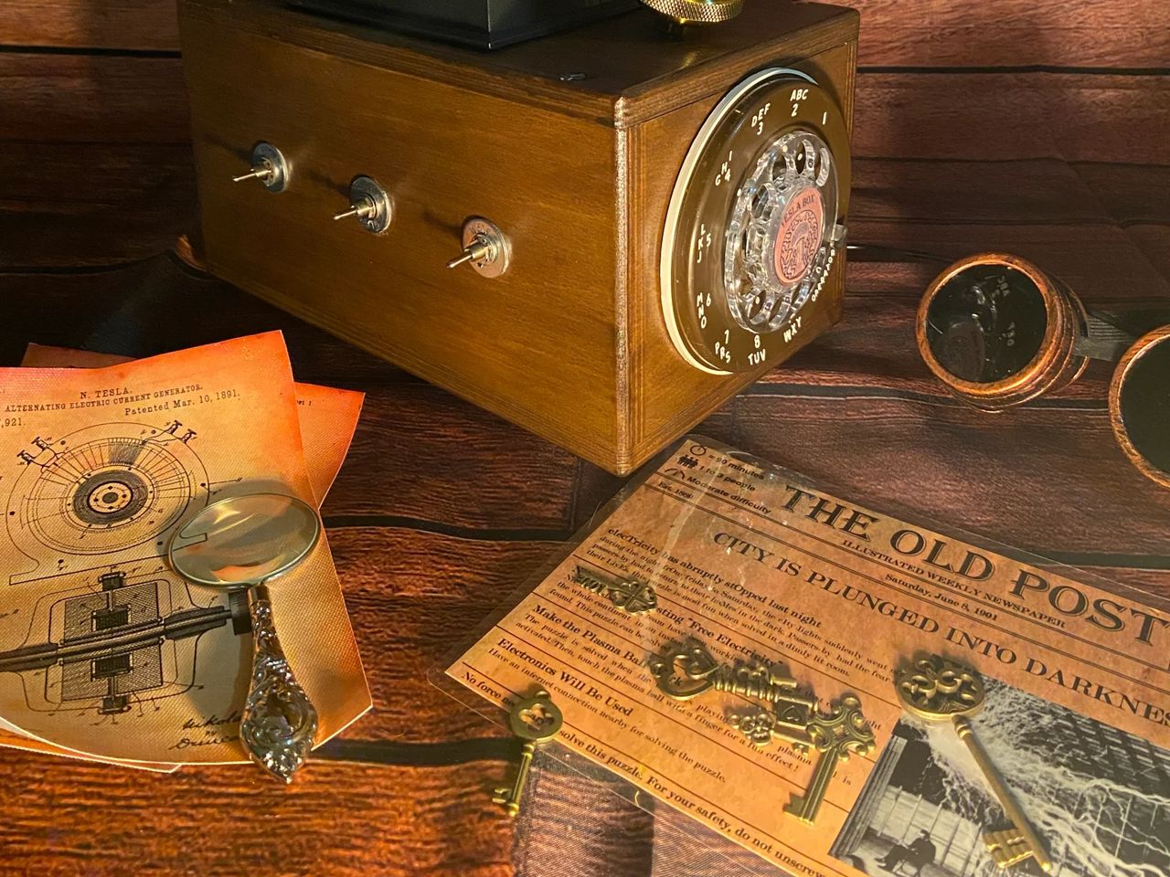 "Tesla Box" Escape Room in Brig