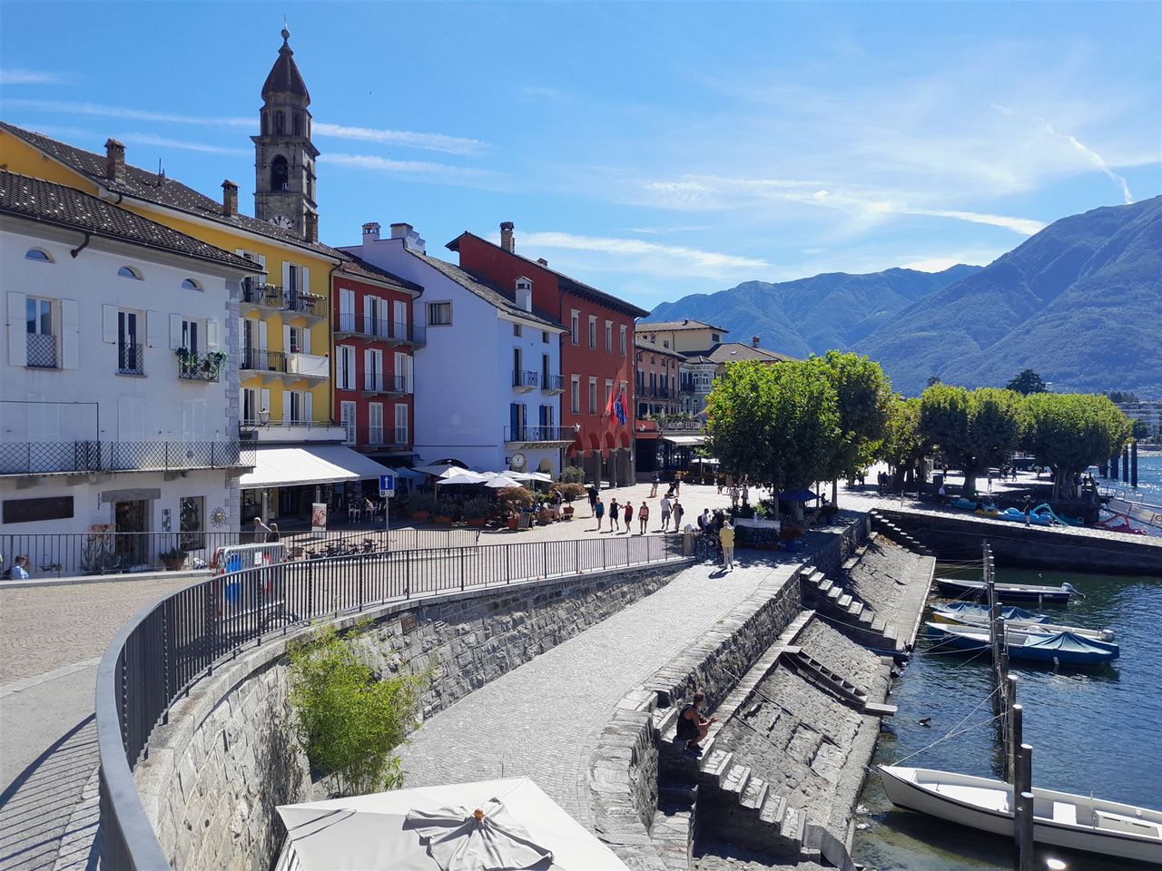 Fat Boy E-Scooter Tour nach Locarno und Ascona ab Tenero 