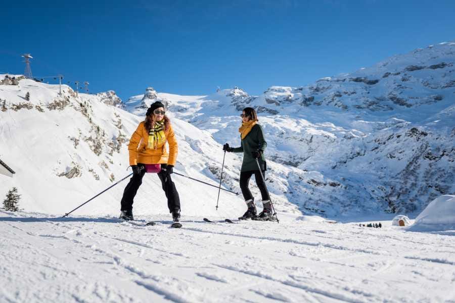 First skiing experiences at Titlis