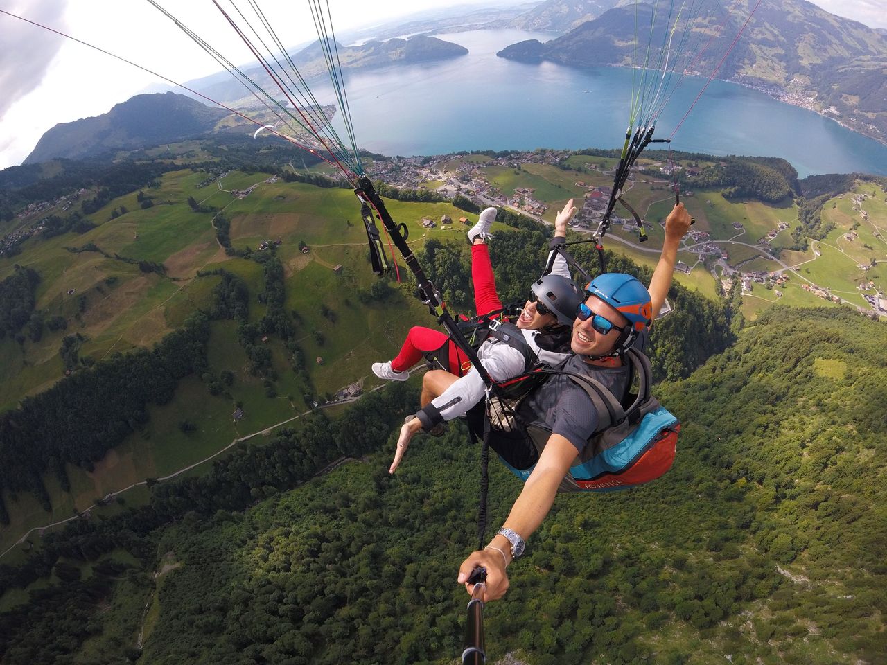 Experience Tandemflug in der Zentralschweiz