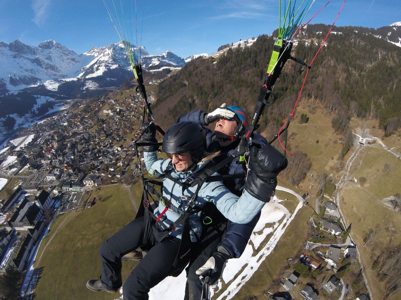 Panorama Tandemflug in der Zentralschweiz