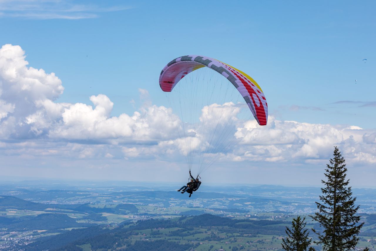 Panorama Tandemflug in der Zentralschweiz