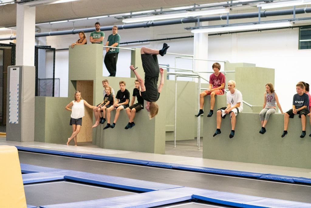 Trampoline Hall Freiruum Zug