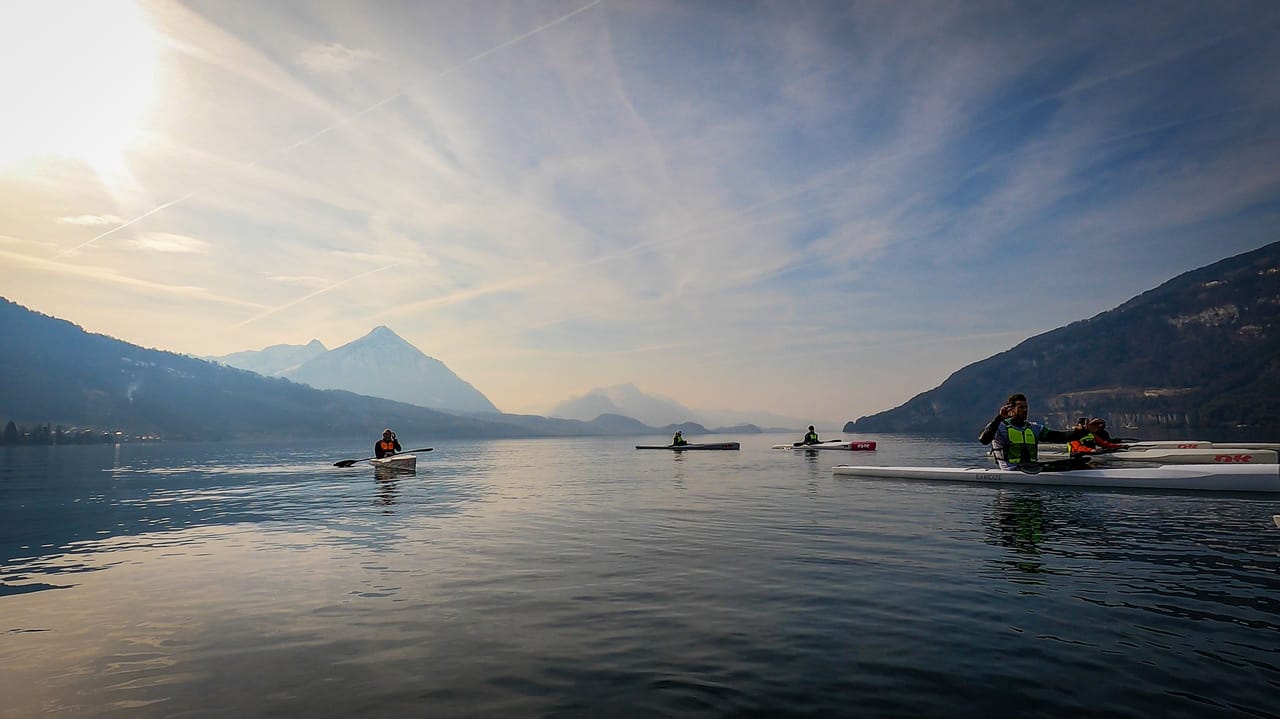 Surfski kayak rent Thun