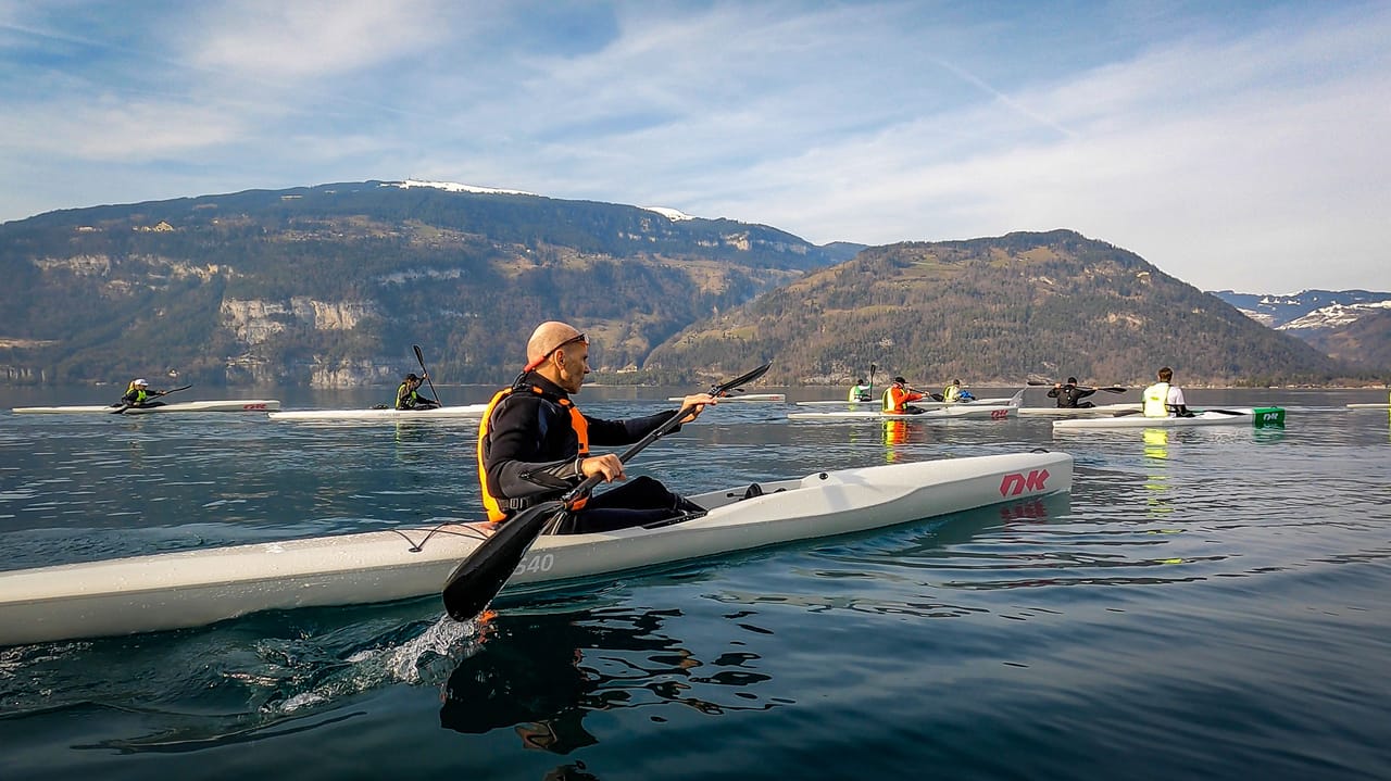 Surfski kayak rent Thun