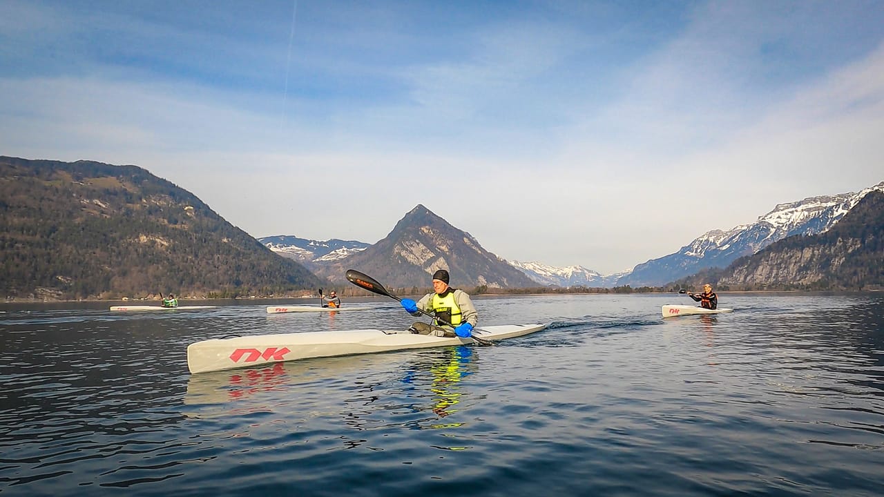 Kayak rental in Thun