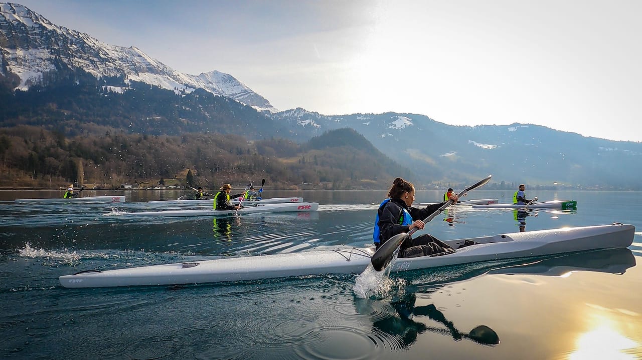 Kayak rental in Thun