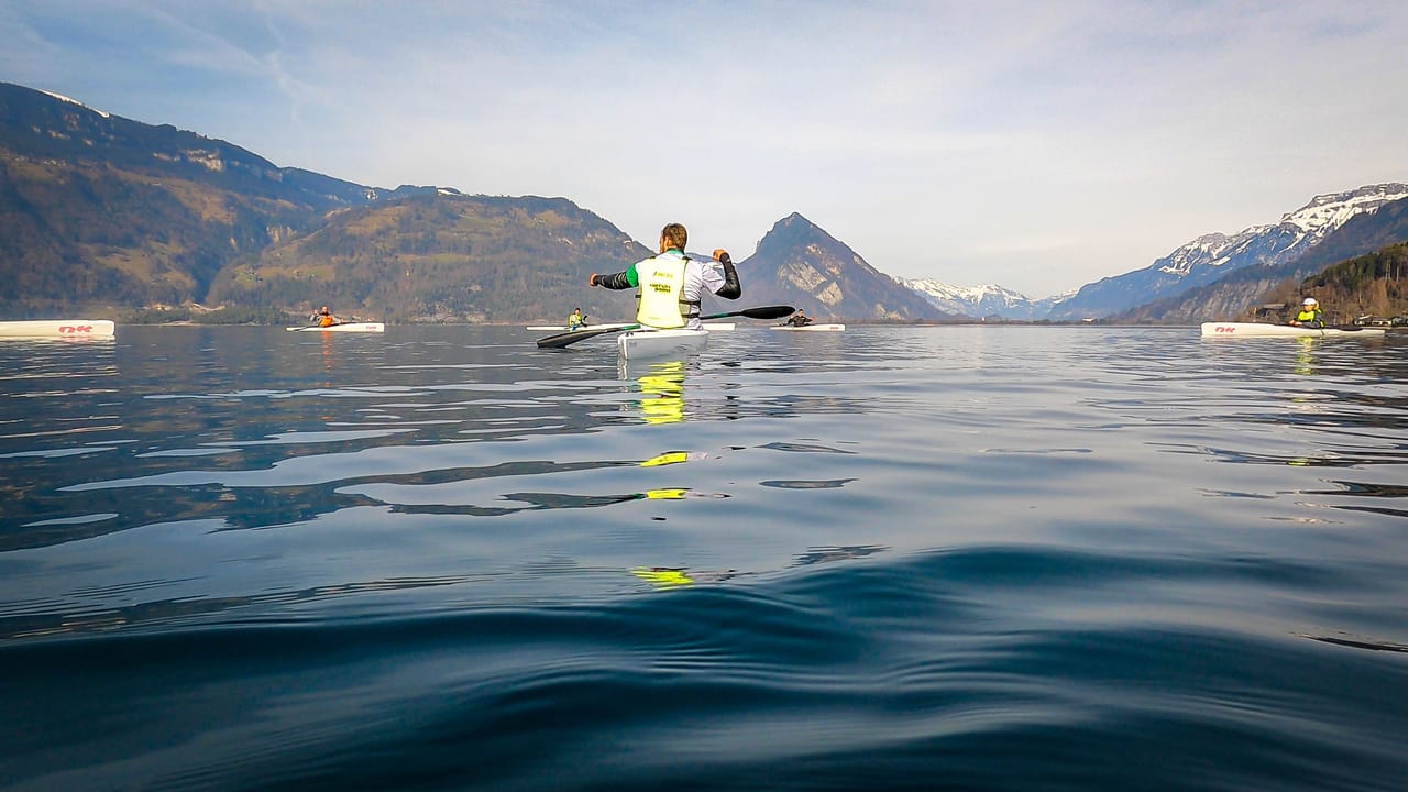 Kayak rental in Thun