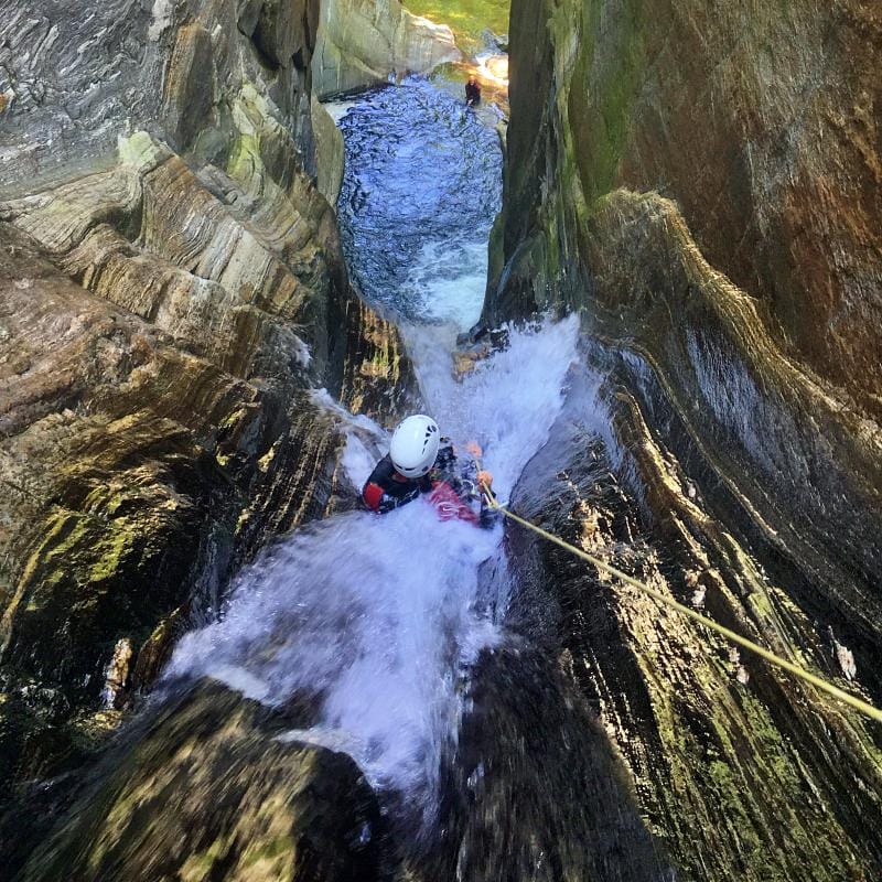 Maggiatal Val Grande Canyoning für Anfänger