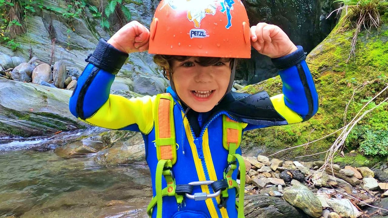 Vira Schlucht Canyoning für Familien