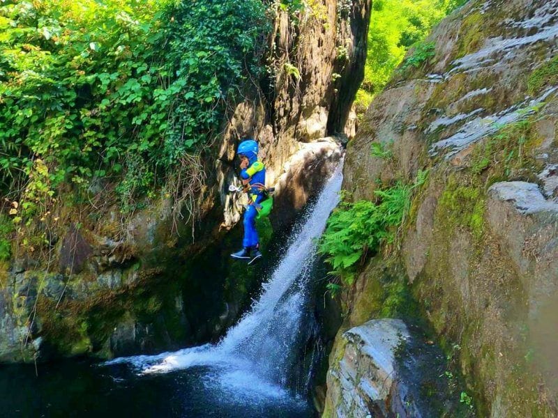 Vira Schlucht Canyoning für Familien