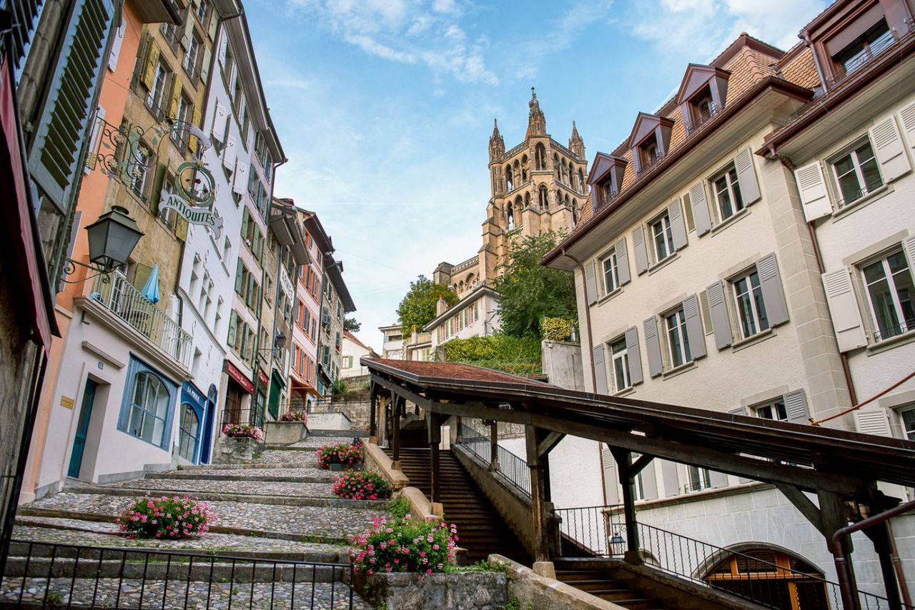 Lausanne Private Stadtführung: die Schätze der Altstadt