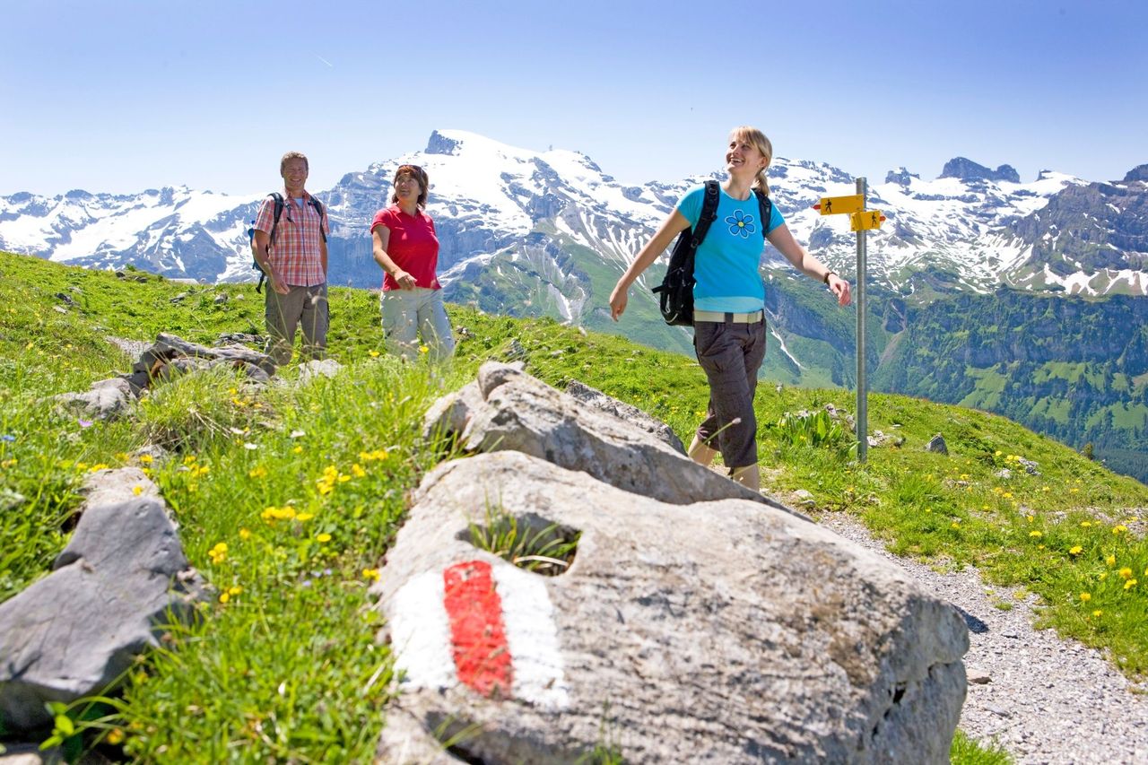 Engelberg-Ristis Ticket ab Engelberg im Sommer