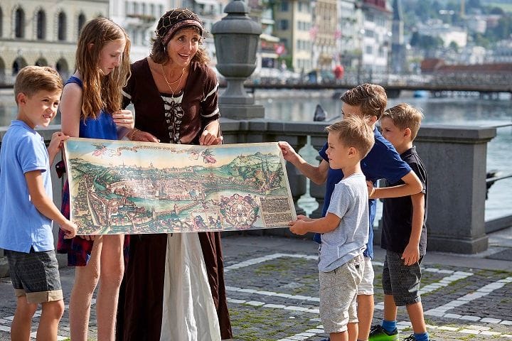 "Why? Why? Why?" Adventure tour for children in Lucerne