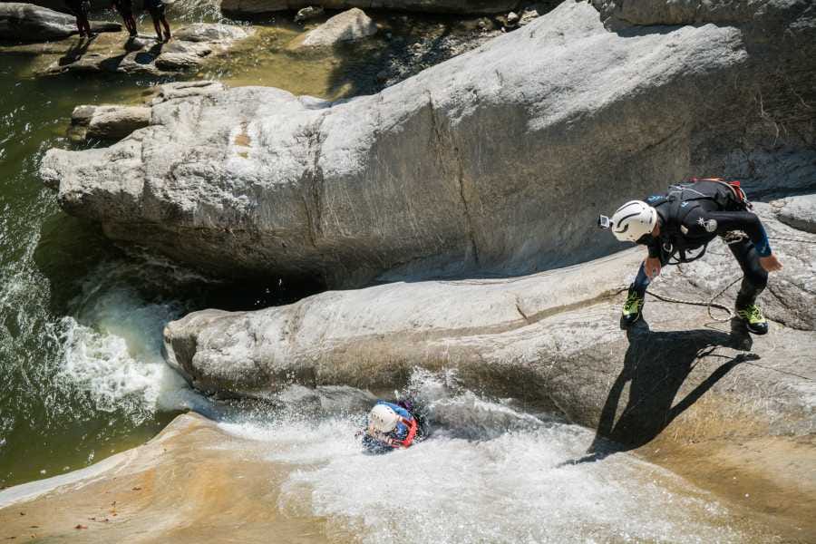 Chli Schliere Alpnach Canyoning für Fortgeschrittene ab Interlaken