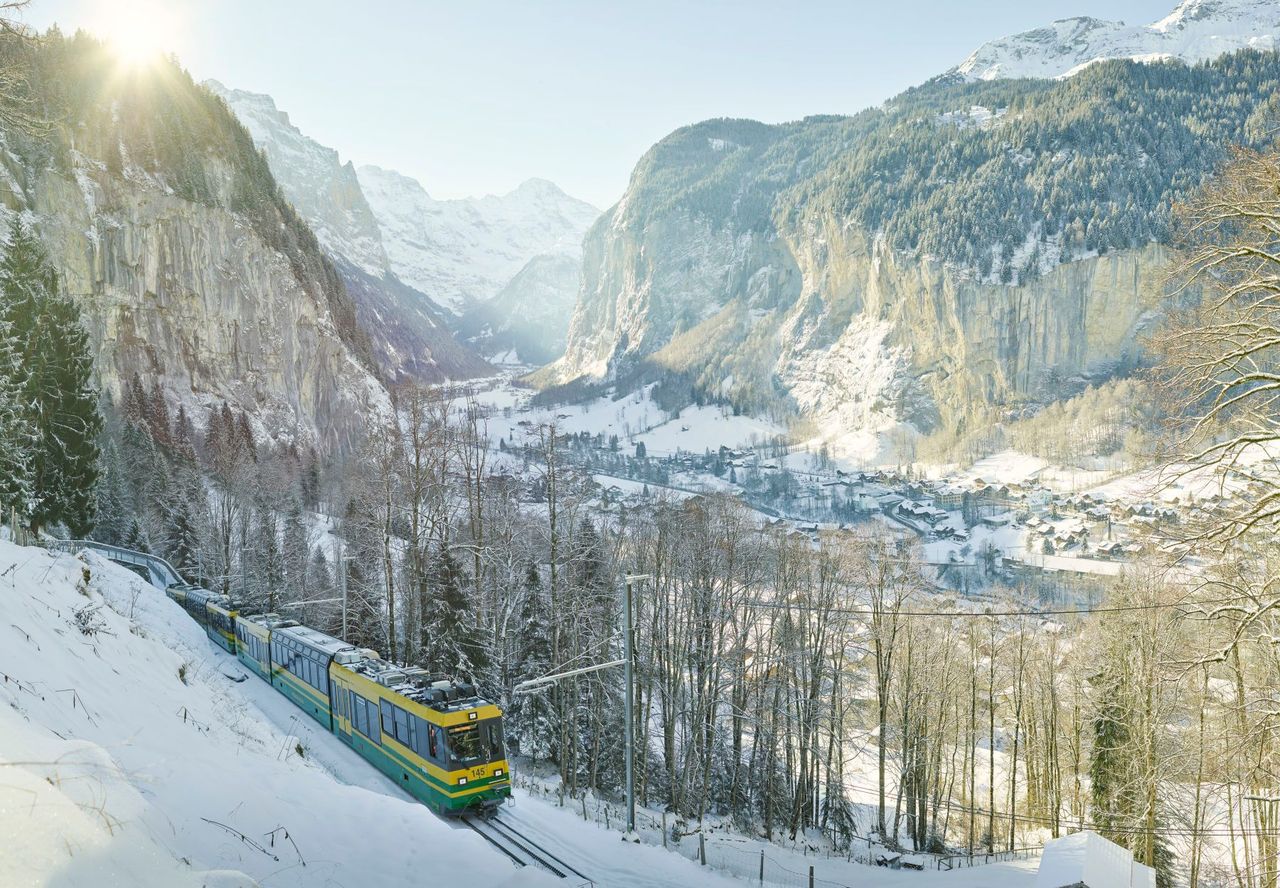 "Fox Run" Kleine Scheidegg Schlittelticket inkl. Bahnticket ab Wengen